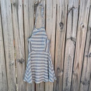 Striped Halter Dress